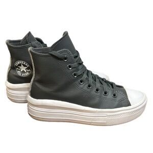 Converse Sneakers Chuck Taylor CTAS Move Hi Women's 7.5 Utility Gray Platform